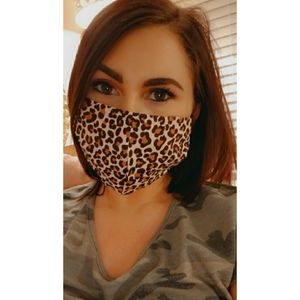 Leopard Face Mask